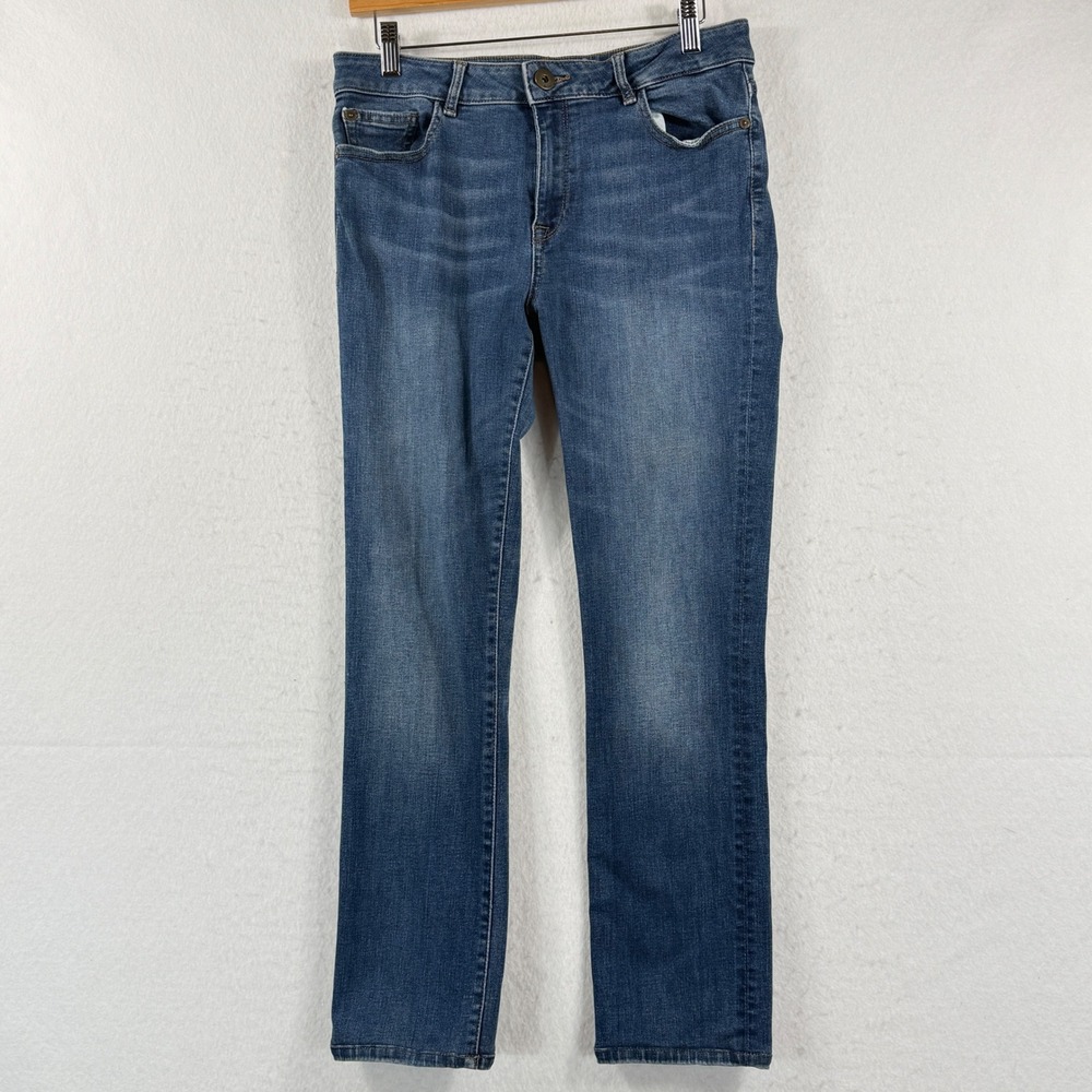 DL1961 Straight Leg Mara Jeans Womens 30 Blue Medium Wash Classic Minimalist